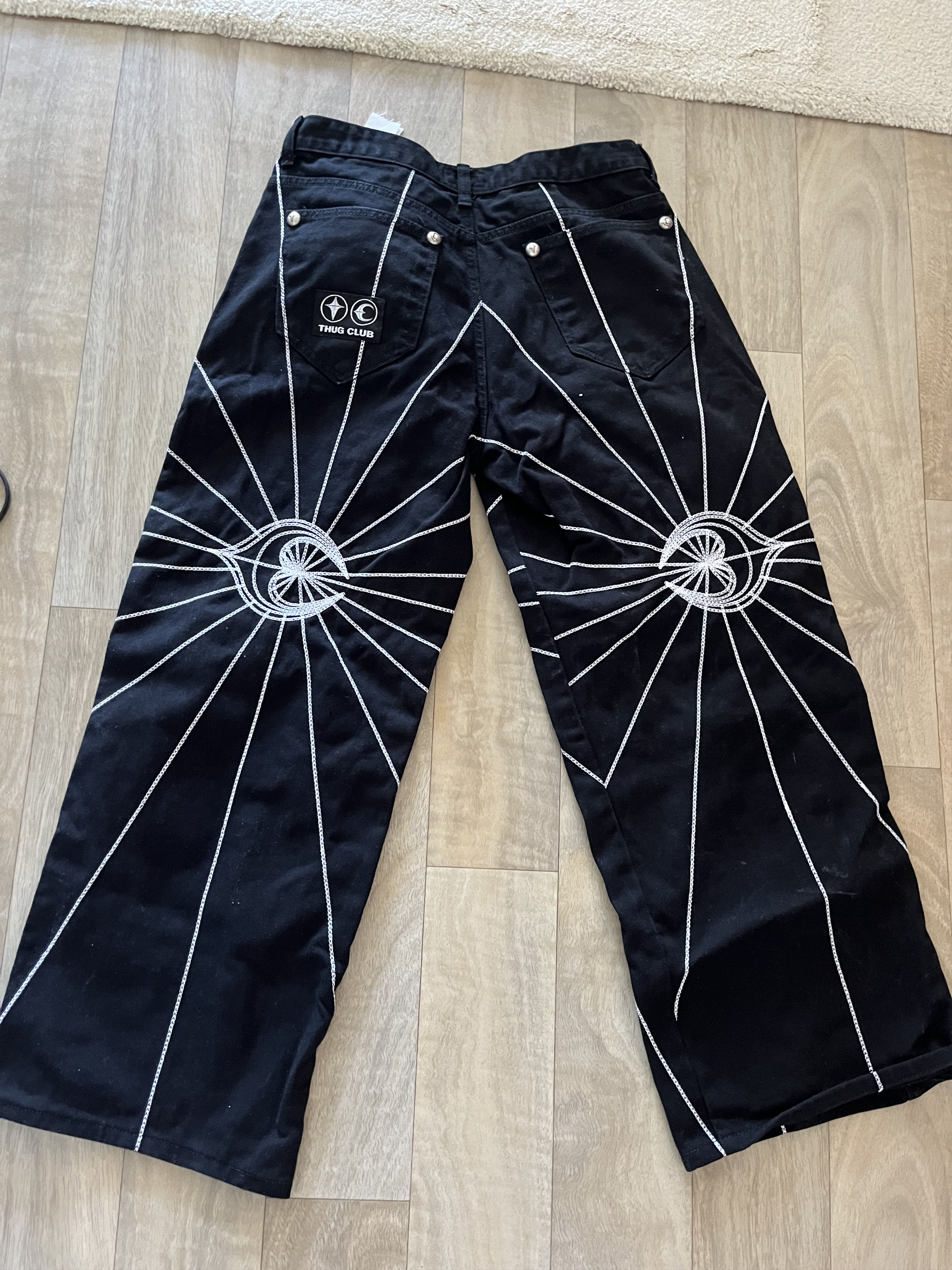 Other Thug Club Chain Stitch Denim Jeans Size US 32 / EU 48 - 3 Thumbnail