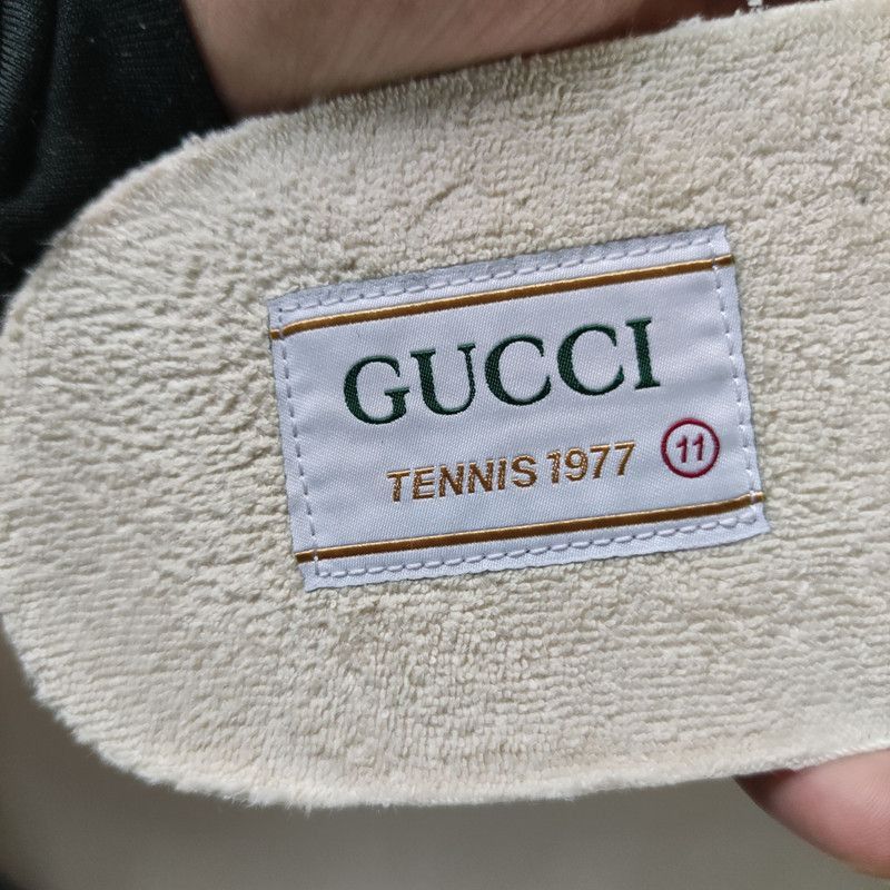 Gucci Gucci Beige High-Top Fashion Sneakers for Men - Size US 11 / EU 44 - 5 Thumbnail
