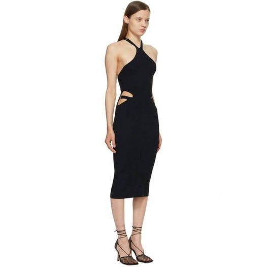 Dion Lee Lustrate Fork Dress in Dark Navy Size XS / US 0-2 / IT 36-38 - 8 Thumbnail