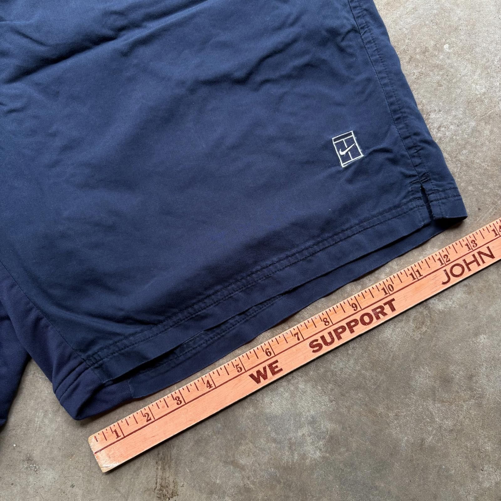Nike × Vintage Vintage Y2K Nike Dri-Fit Challenge Court Tennis Sport Shorts Size US 36 / EU 52 - 3 Thumbnail