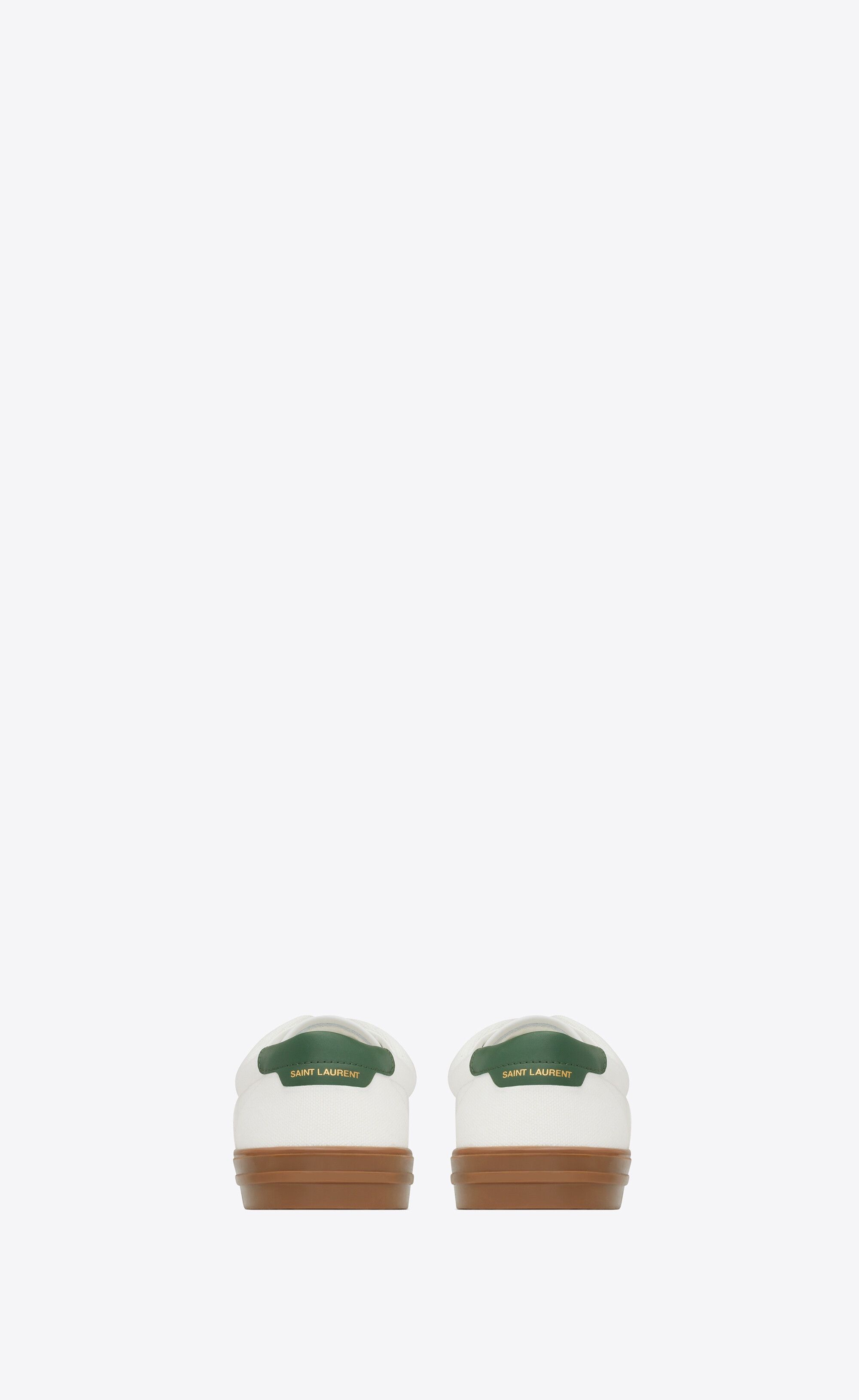Saint Laurent Paris o1bcso1str1224 Club Low Top Sneakers in White Size US 10 / EU 43 - 3 Thumbnail
