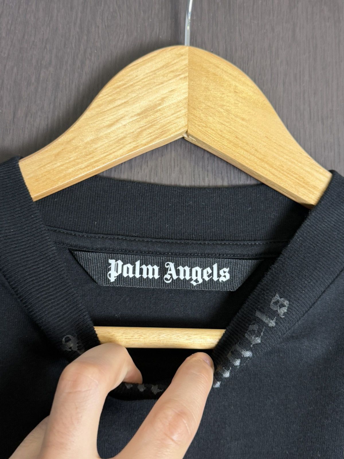 Palm Angels Palm Angels Black Logo T-shirt *NEW* Size US M / EU 48-50 / 2 - 4 Thumbnail