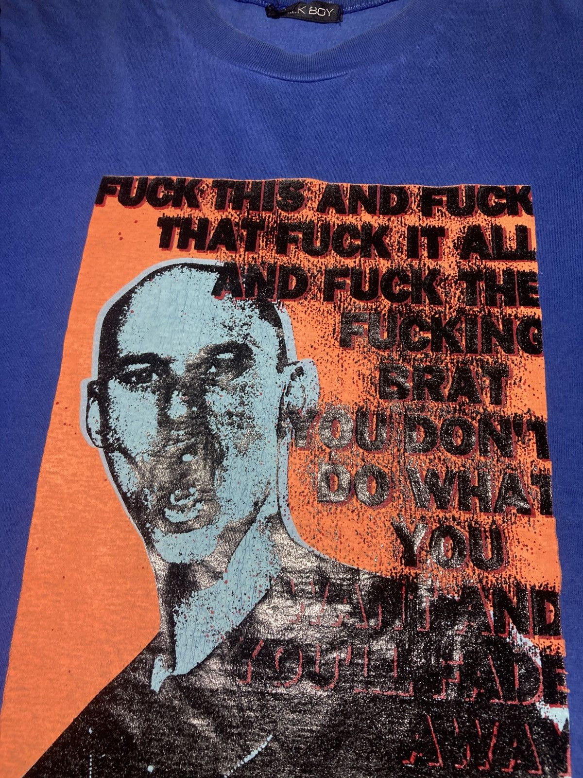 Japanese Brand 1998 Milk Boy Punk Fuck This That Hardcore Zipper Sex 90s Size US M / EU 48-50 / 2 - 5 Thumbnail