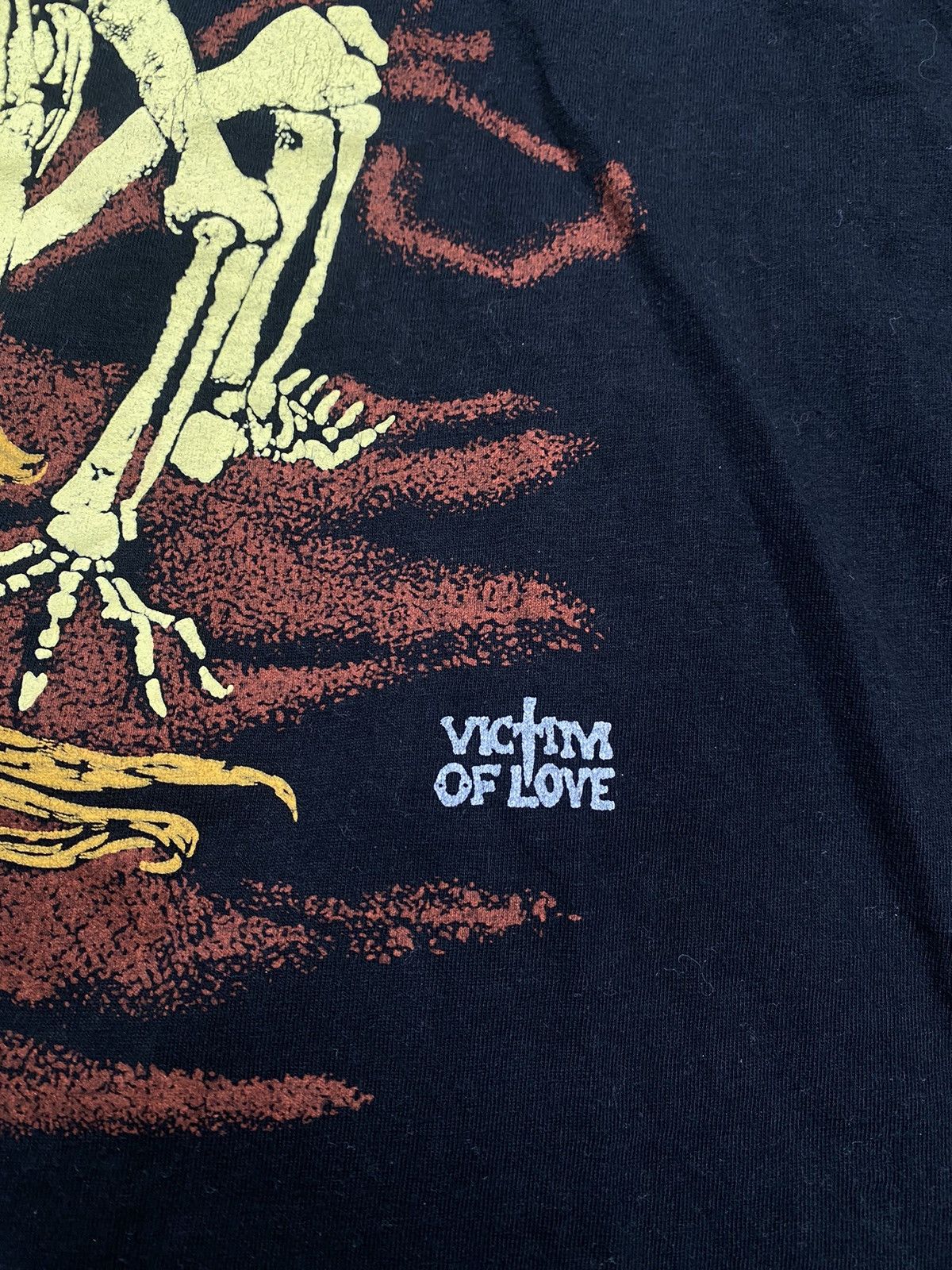 Vintage Vintage together Forever Skeleton Single Stitch T-Shirt Size US L / EU 52-54 / 3 - 3 Thumbnail