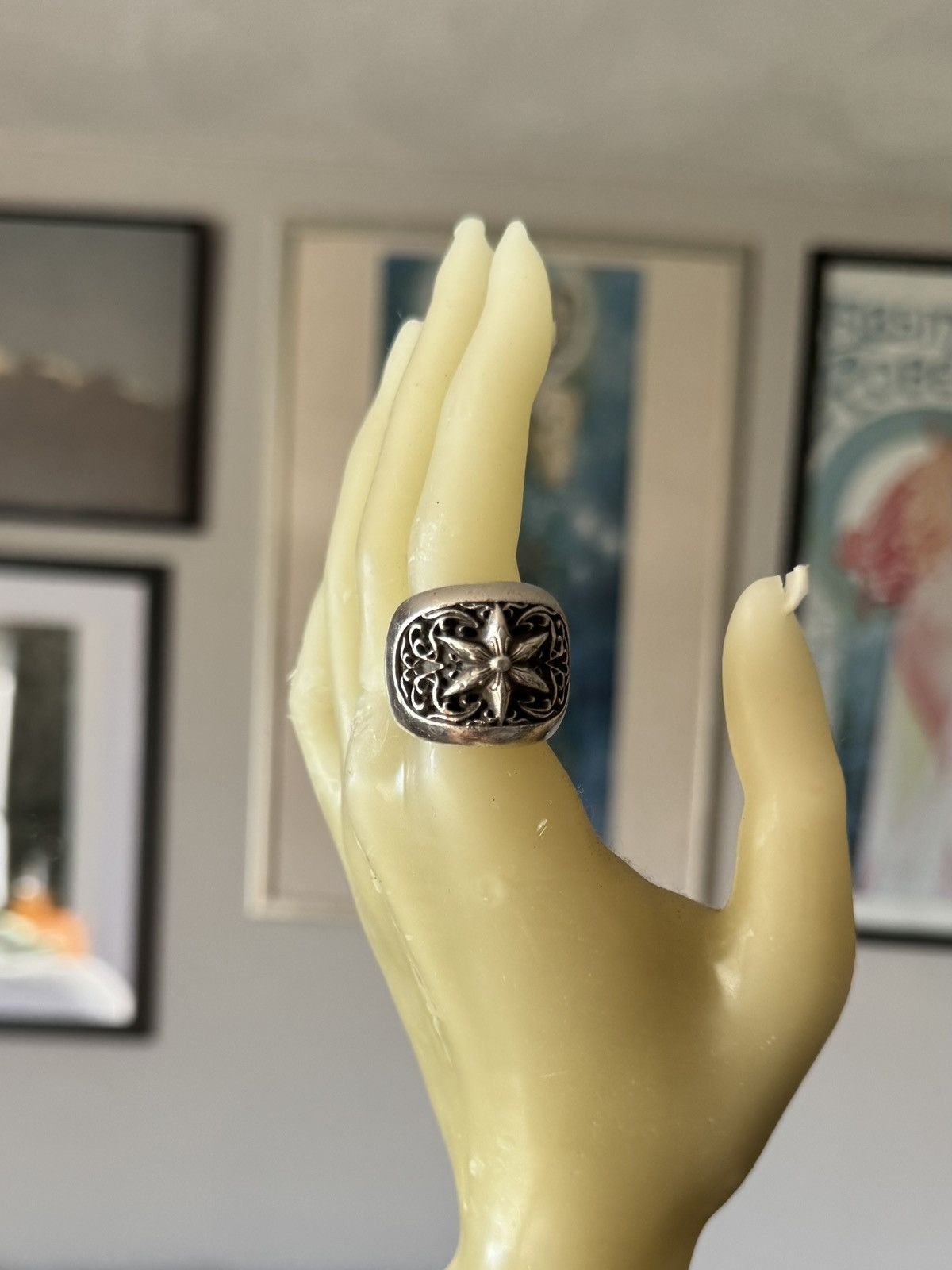 Chrome Hearts Chrome Hearts Oval Star Ring | Grailed