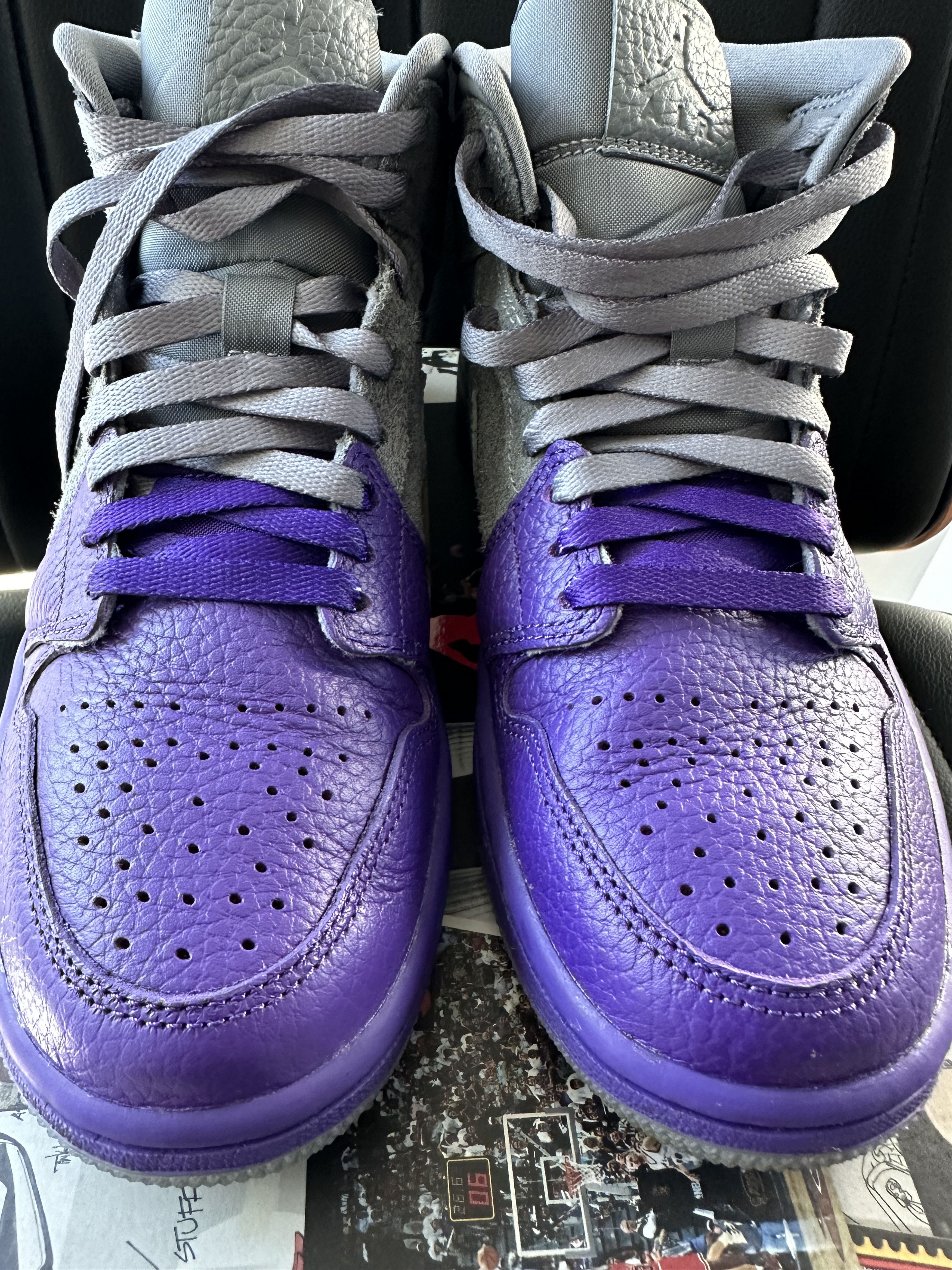 Jordan Brand × Nike PRE OWNED WMNS AIR JORDAN 1 MID SE UC "SHELIA RASHID" Size US 7.5 / IT 37.5 - 1 Thumbnail