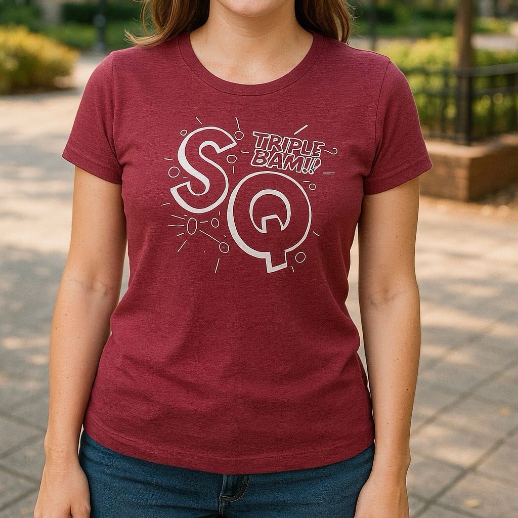 Other StatQuest “Triple Bam SQ” Graphic T-Shirt Women’s Small | Ma Size S / US 4 / IT 40 - 2 Thumbnail