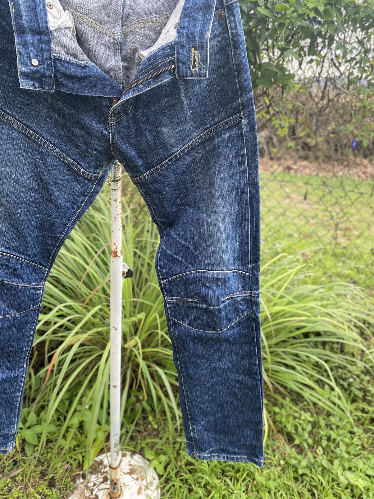 Japanese Brand Vintage Rubber Soul Jeans Size US 32 / EU 48 - 13 Thumbnail