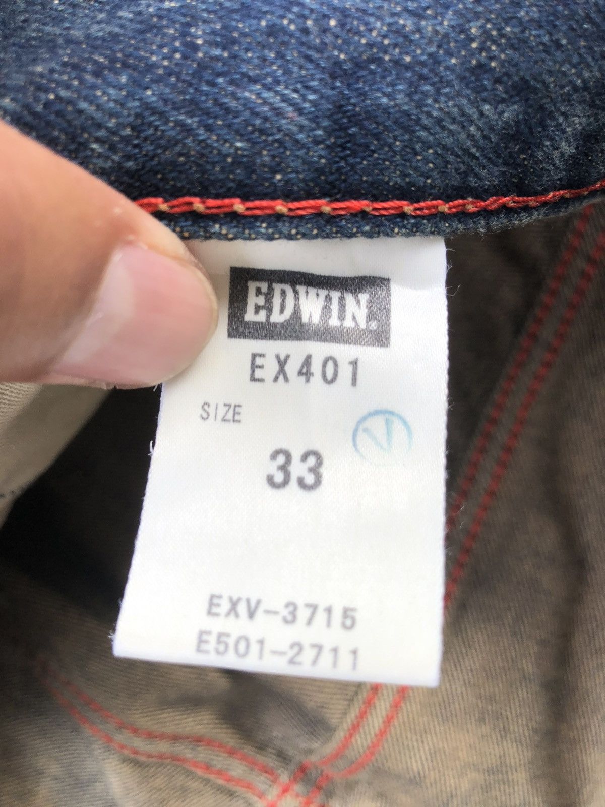 Edwin Edwin XU Flared Jeans Bootcut Mudwash Distressed Size US 33 - 19 Thumbnail