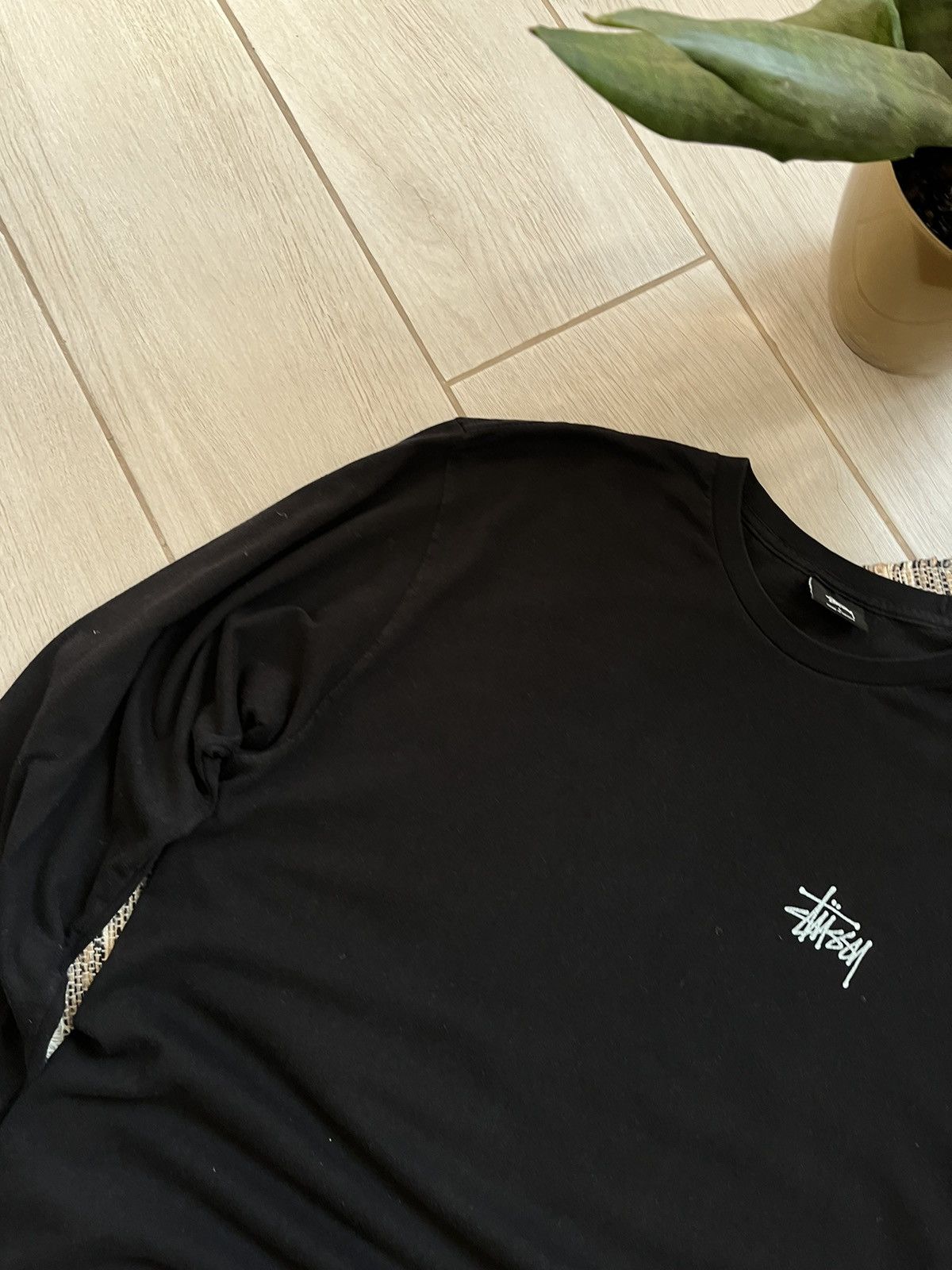 Stussy × Vintage Vintage Stussy longsleeve T-shirt logo streetwear sk8 Size US L / EU 52-54 / 3 - 5 Thumbnail