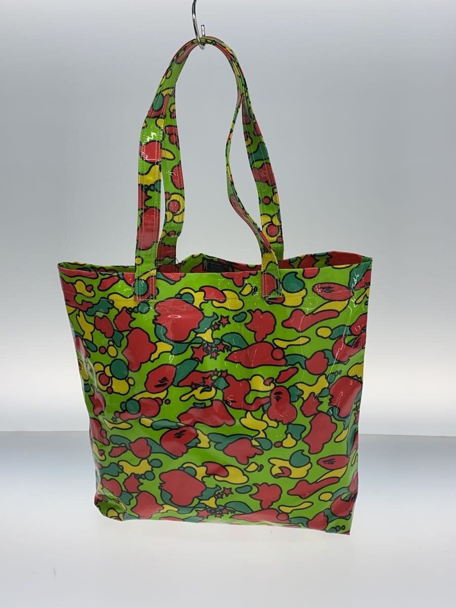 Bape Bape Vintage 90s Nigo Era Psyche Camo Vinyl Tote Bag Size ONE SIZE - 3 Thumbnail