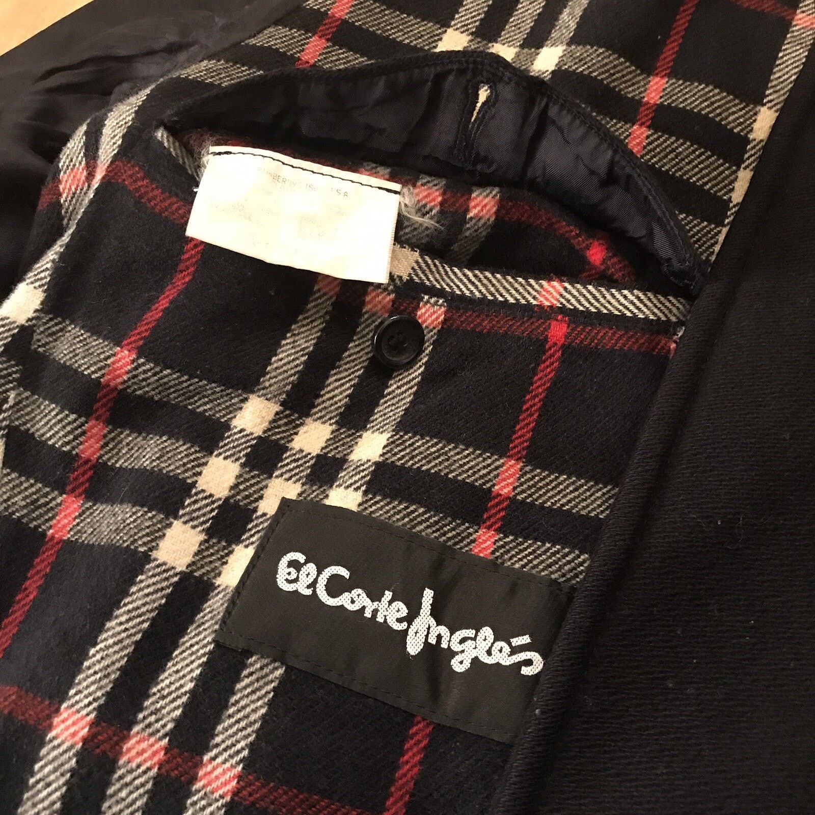 Burberry vintage BURBERRY winter Jacket coat Double Breasted wool Size US XL / EU 56 / 4 - 11 Thumbnail