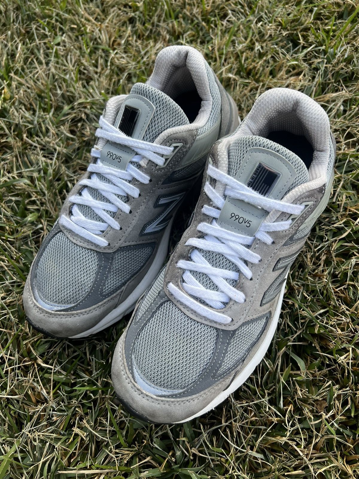 New Balance CLEAN New Balance 990v5 Grey Made in USA size 7 Mens Shoes Size US 7 / EU 40 - 2 Thumbnail