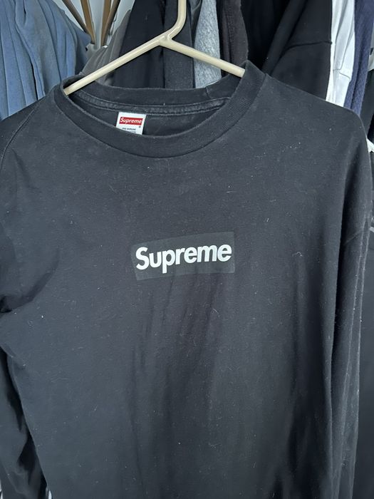 Supreme Supreme box logo L/S tee | Grailed