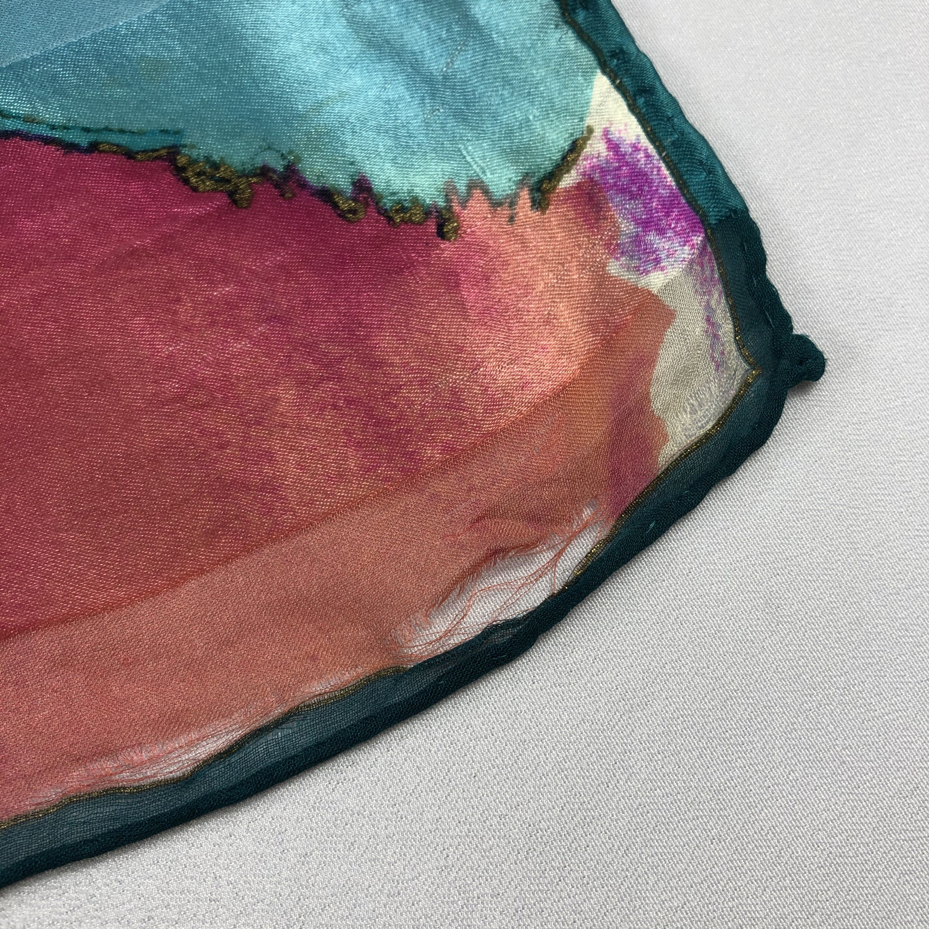 Jean-Louis Scherrer Vintage Jean Louis Scherrer Silk Scarf Size ONE SIZE - 13 Thumbnail
