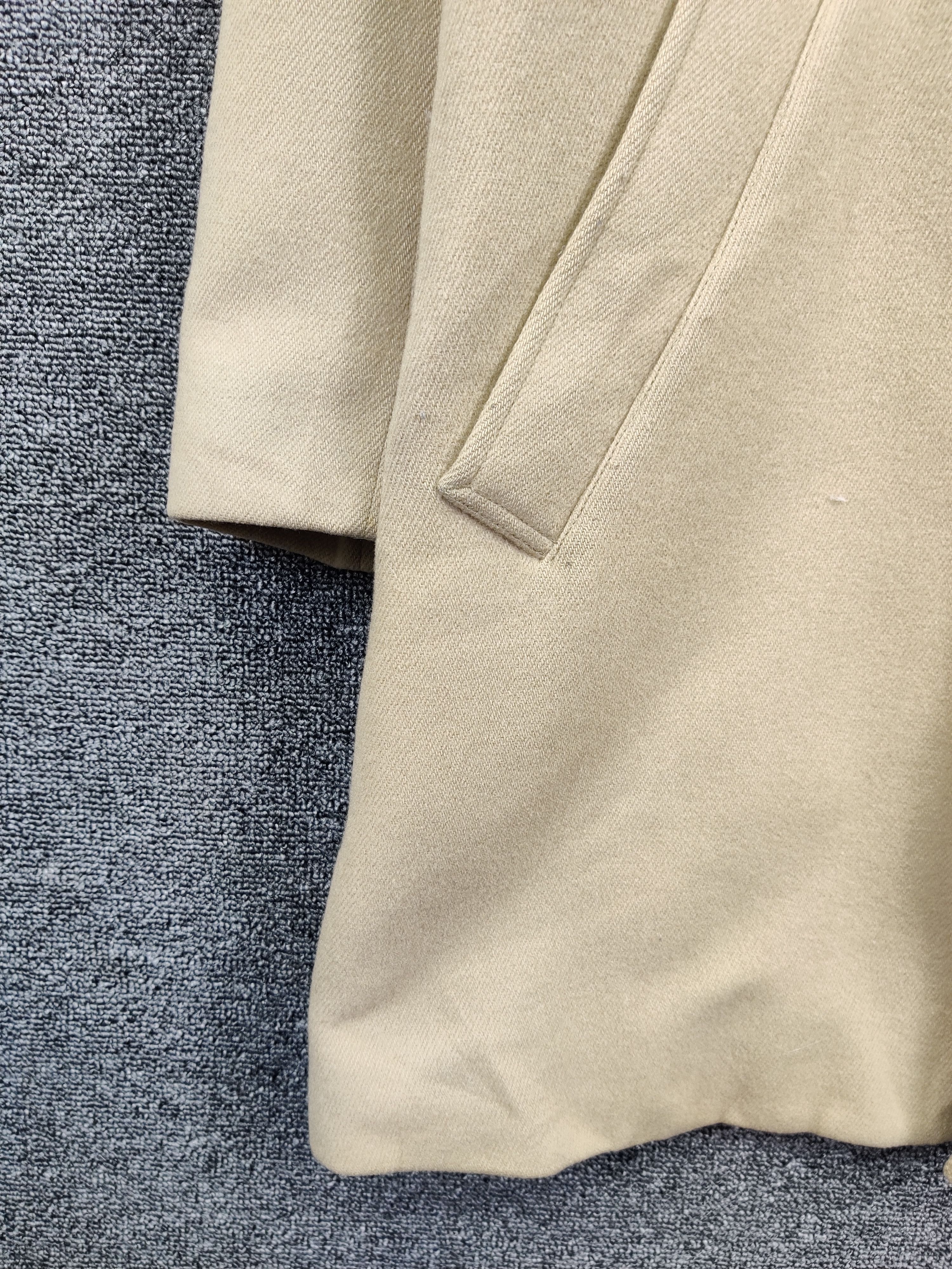 CABANE de ZUCCa Vintage Issey Miyake Zucca Wool Long Coat Size US S / EU 44-46 / 1 - 4 Thumbnail