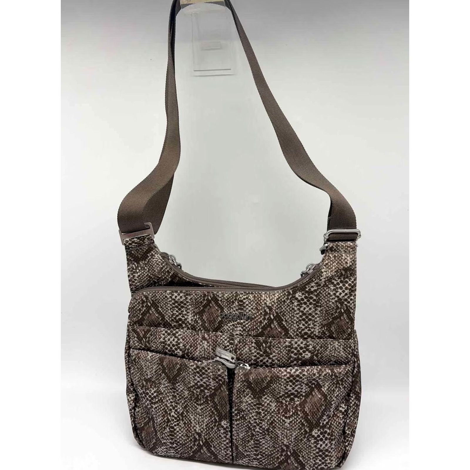 Vintage Baggallini Brown Crossbody Pre-Owned Size ONE SIZE - 2 Thumbnail