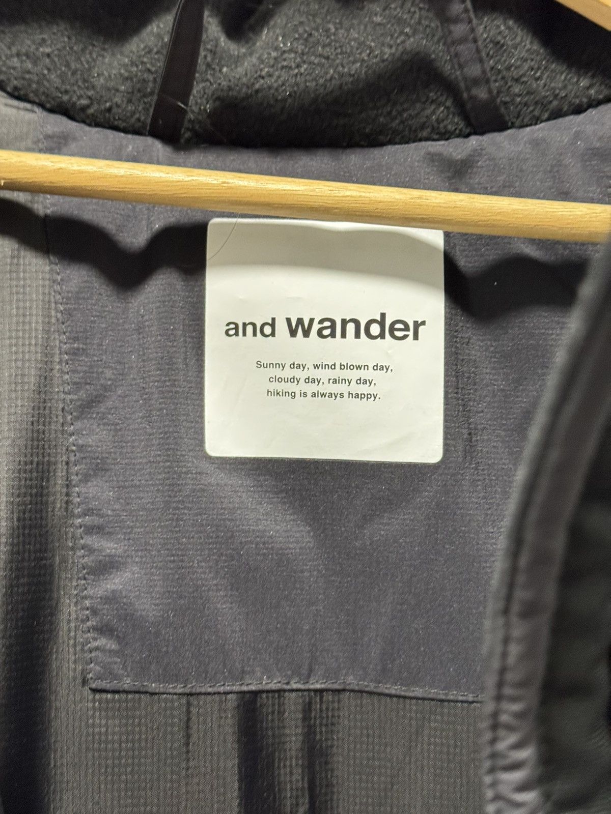 And Wander AND WANDER Black Top Fleece Jacket Size US L / EU 52-54 / 3 - 4 Thumbnail