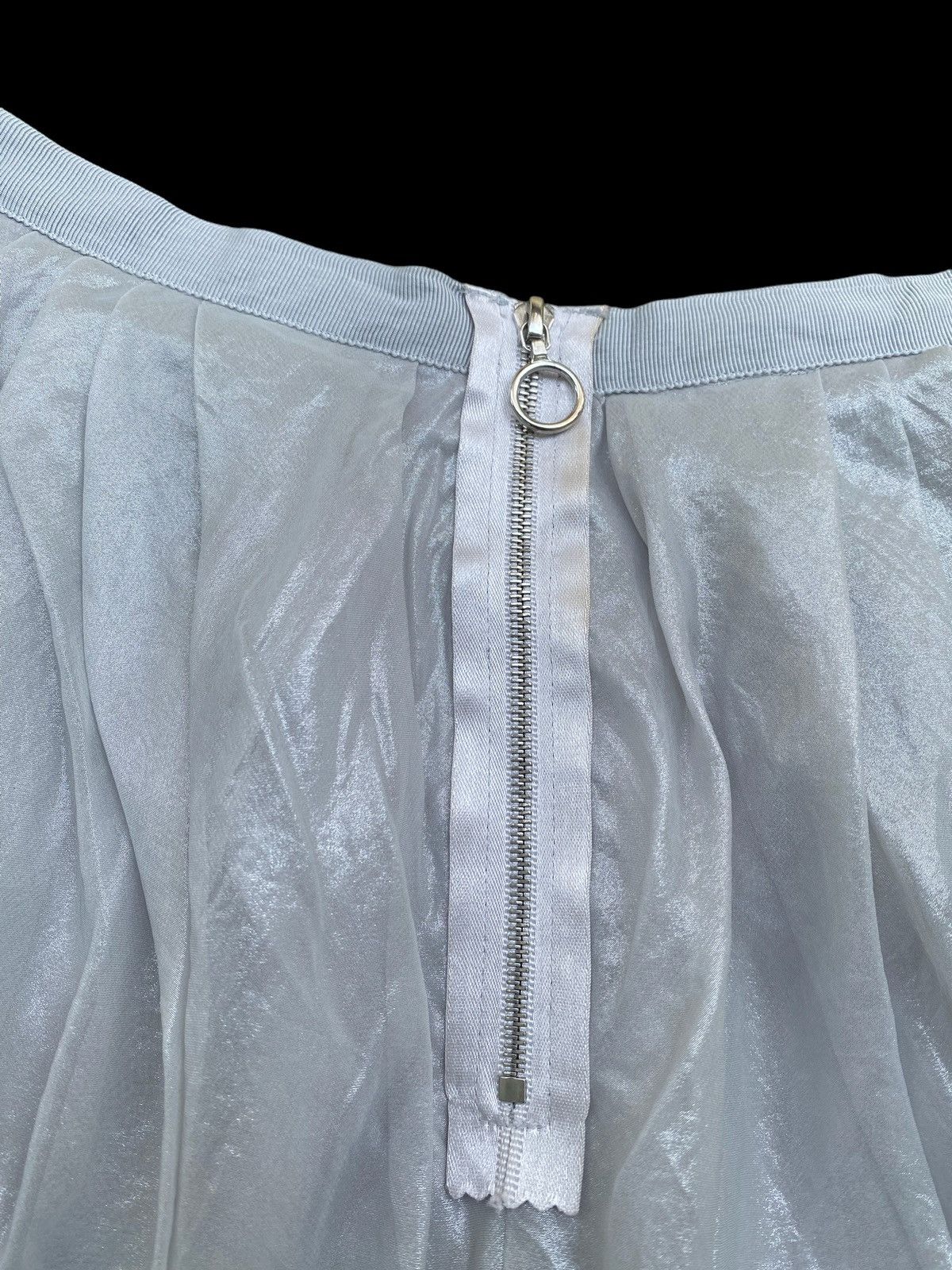 Issey Miyake × Lanvin × Rei Kawakubo LANVIN EN BLue riri zipper Skirt nice design Size 26" / US 2 / IT 38 - 10 Thumbnail