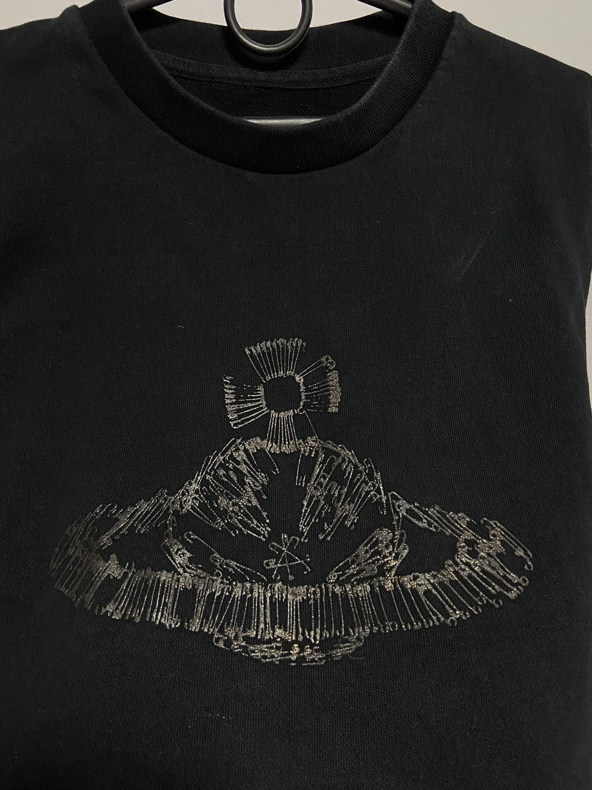Vintage × Vivienne Westwood Vivienne Westwood Sweatshirt big Logo Vintage Size US M / EU 48-50 / 2 - 2 Thumbnail