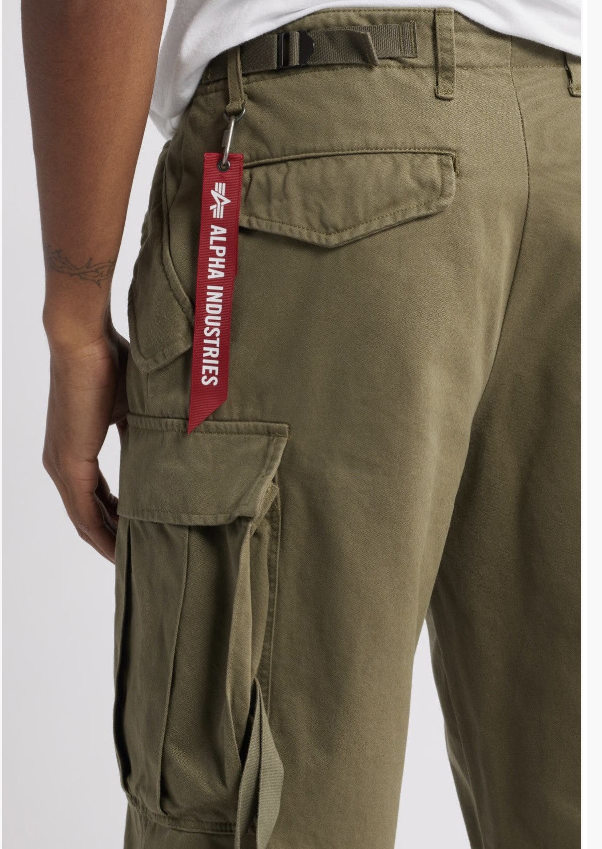 Alpha Industries Alpha industries men’s cargo M 65 pants 32x32 green NWT Size US 32 / EU 48 - 22 Thumbnail
