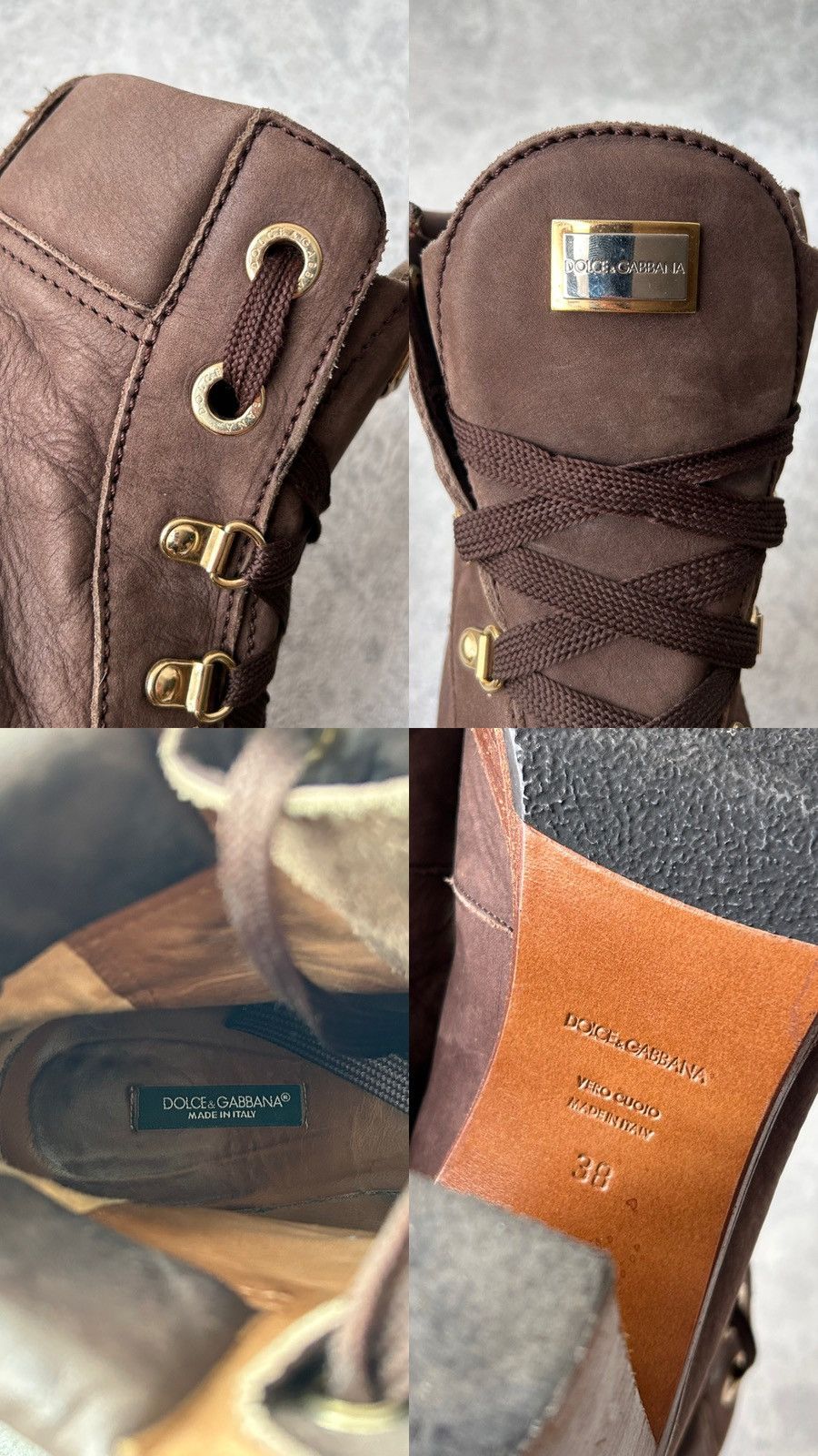 Dolce & Gabbana Y2K Dolce Gabbana Leather Western Ankle Boots Size US 8 / IT 38 - 22 Thumbnail