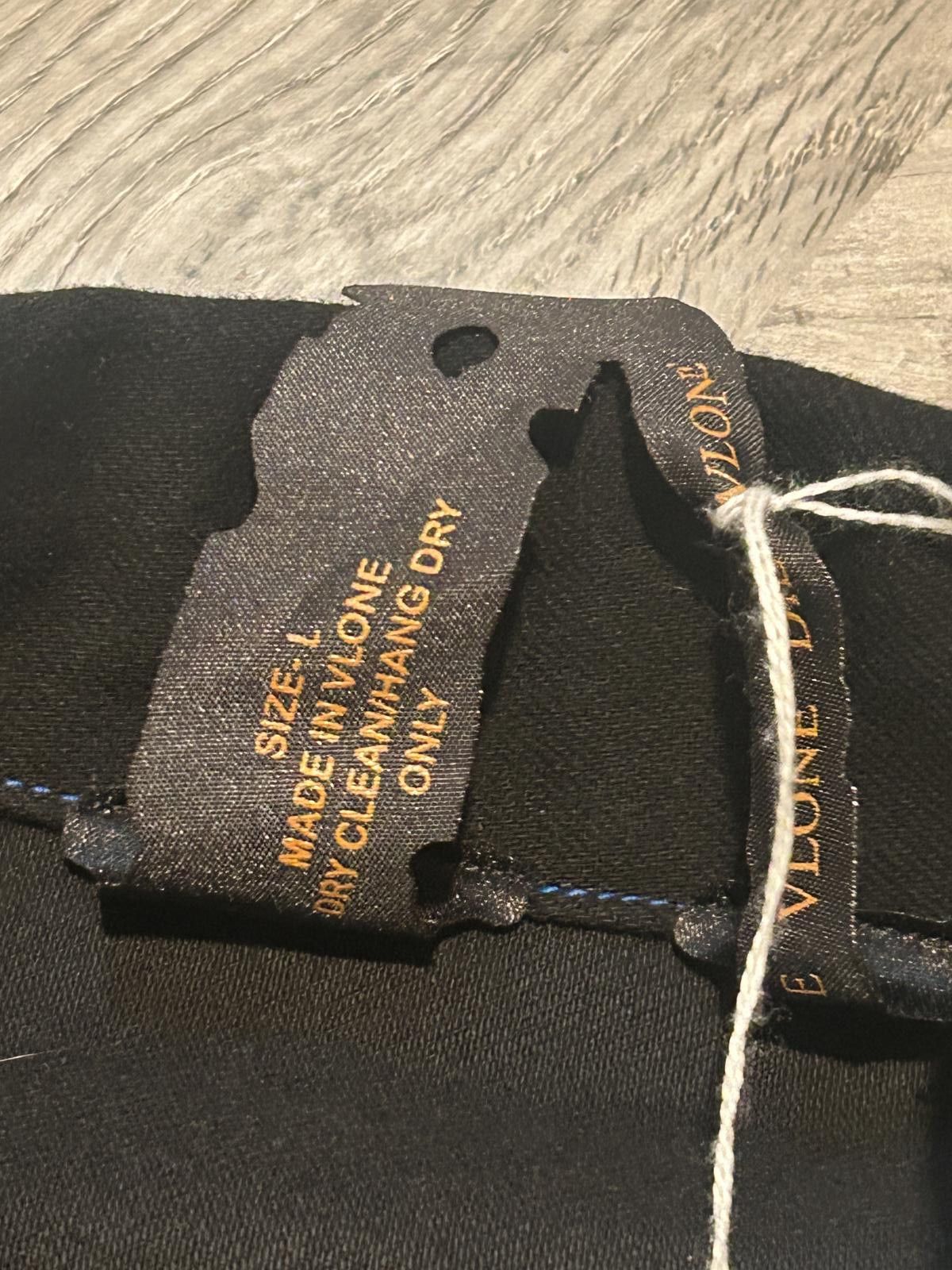 Vlone Rare Vlone Friends Denim Jacket – Black / Blue – Size Large Size US L / EU 52-54 / 3 - 5 Thumbnail