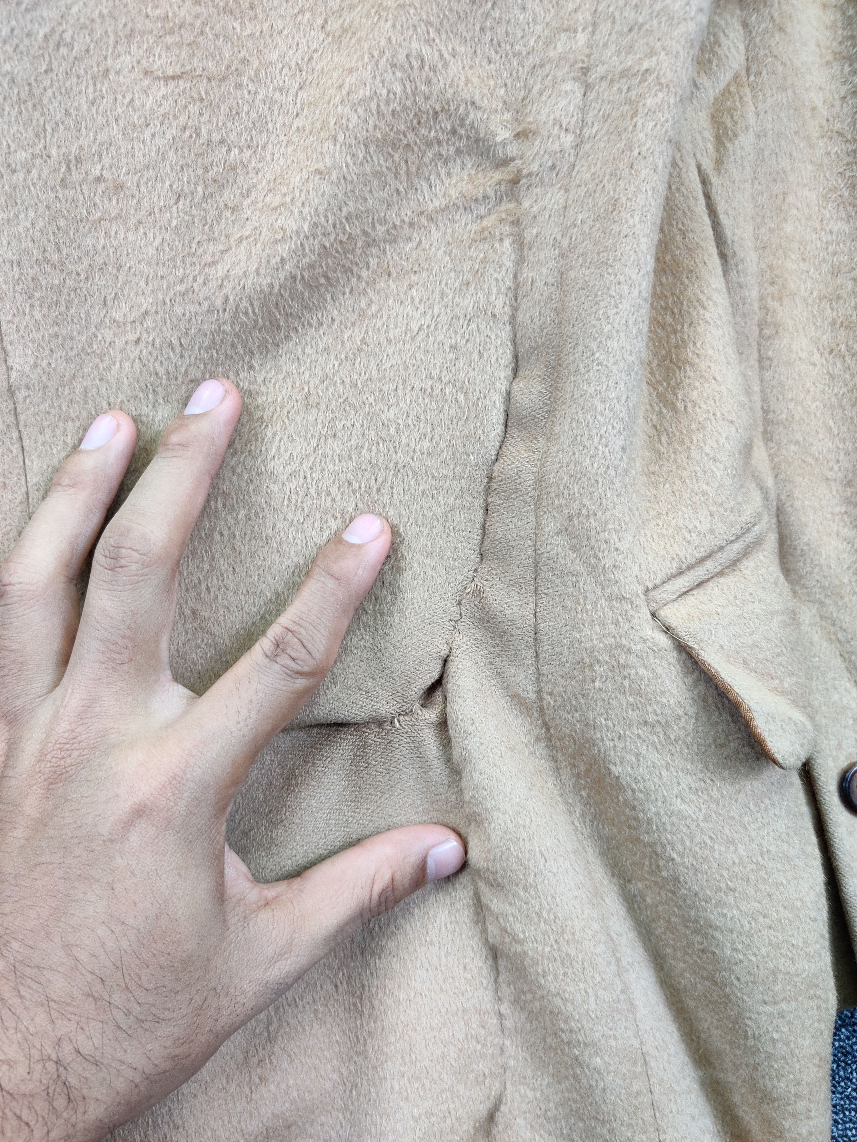 Prada Vintage Prada Wool Double Breasted Long Coat Size US M / EU 48-50 / 2 - 8 Thumbnail