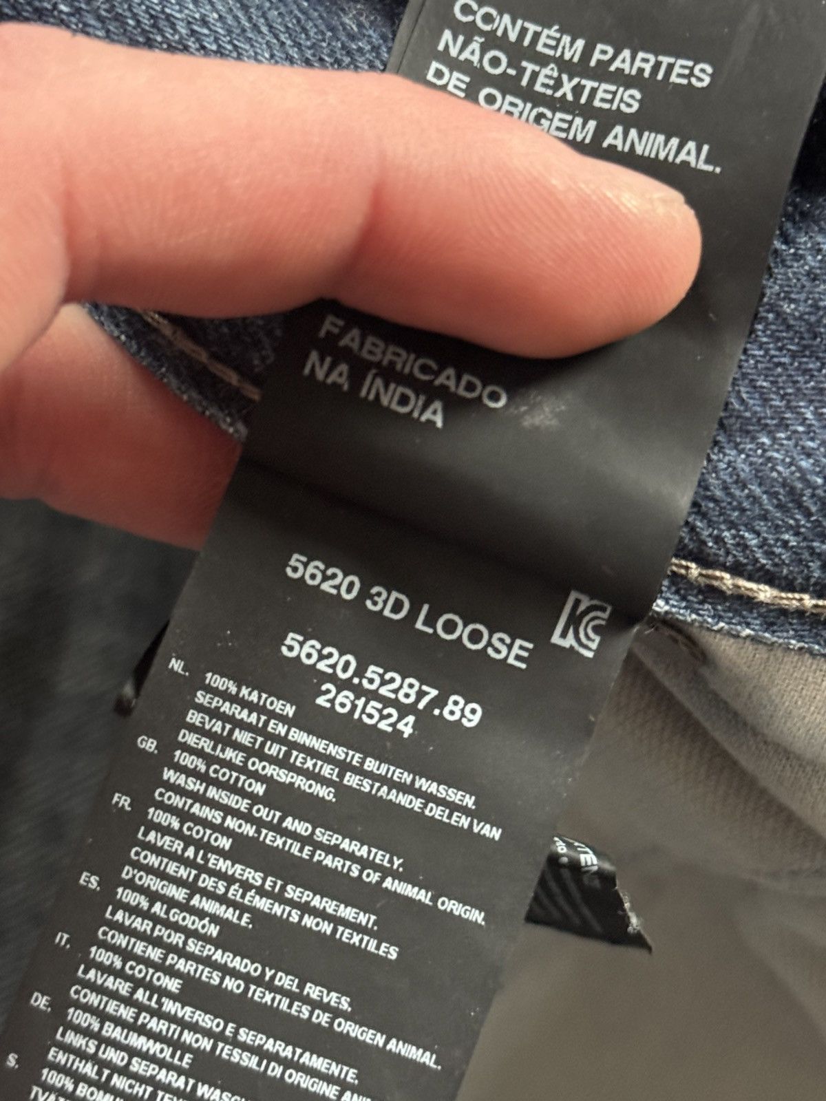 G-Star G star raw 38/30 5620 3D Loose denim pants jeans trousers Size US 38 / EU 54 - 16 Thumbnail