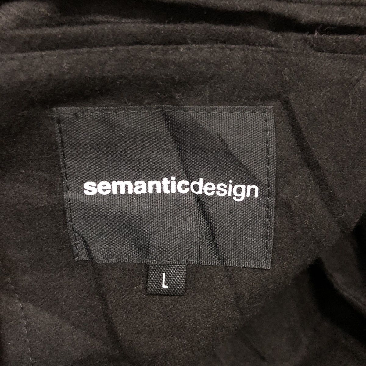 If Six Was Nine × Le Grande Bleu (L.G.B.) × semanticdesign Vintage Semantic Design Button Ups Long Coat Size US M / EU 48-50 / 2 - 9 Thumbnail