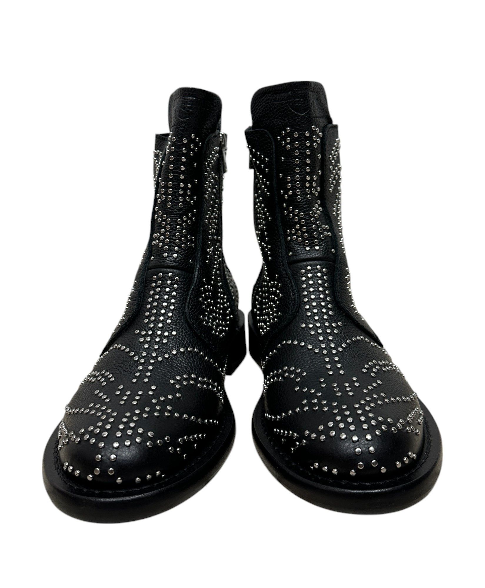 Zadig & Voltaire Laureen High Smooth Calfskin Size US 8 / IT 38 - 2 Thumbnail