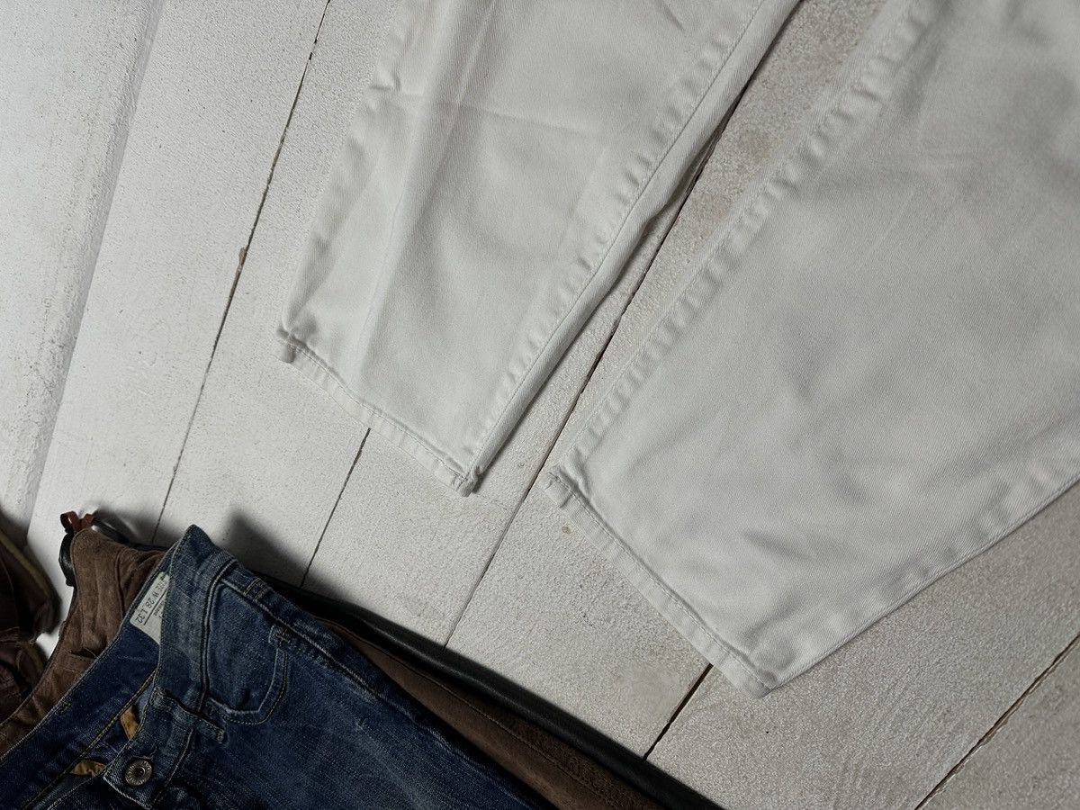 Dsquared2 🚨PUNK DSQUARED2 OPIUM SKINNY white WOMENS JEANS Y2k BIKER Size 30" / US 8 / IT 44 - 4 Thumbnail