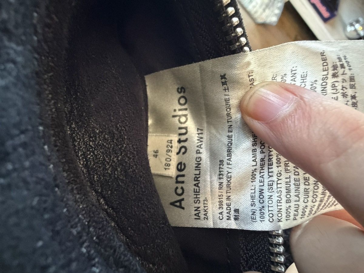 Acne Studios Acne Studios Ian Shearling Jacket Size US S / EU 44-46 / 1 - 9 Thumbnail