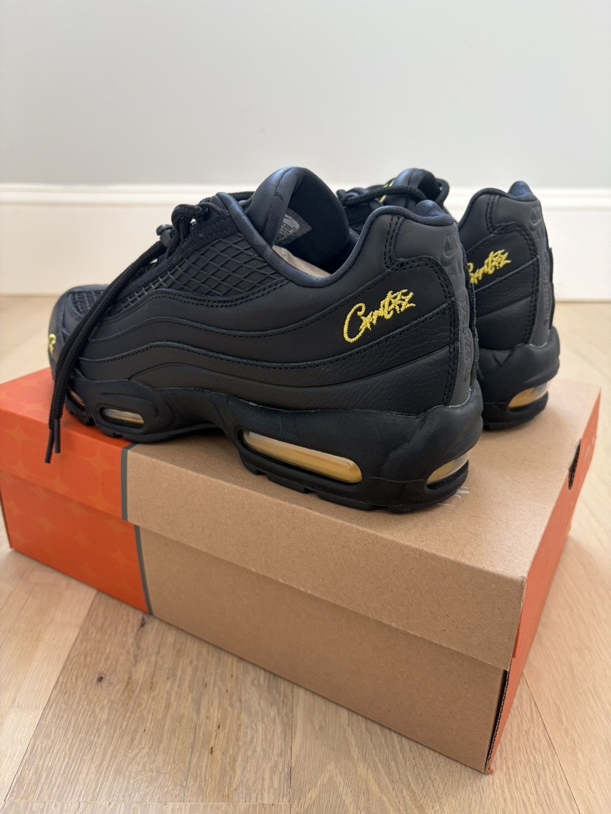 Nike Nike x Corteiz Air Max 95 SP Honey Blacks CRTZ FB2709-003 Size US 9.5 / EU 42-43 - 5 Thumbnail