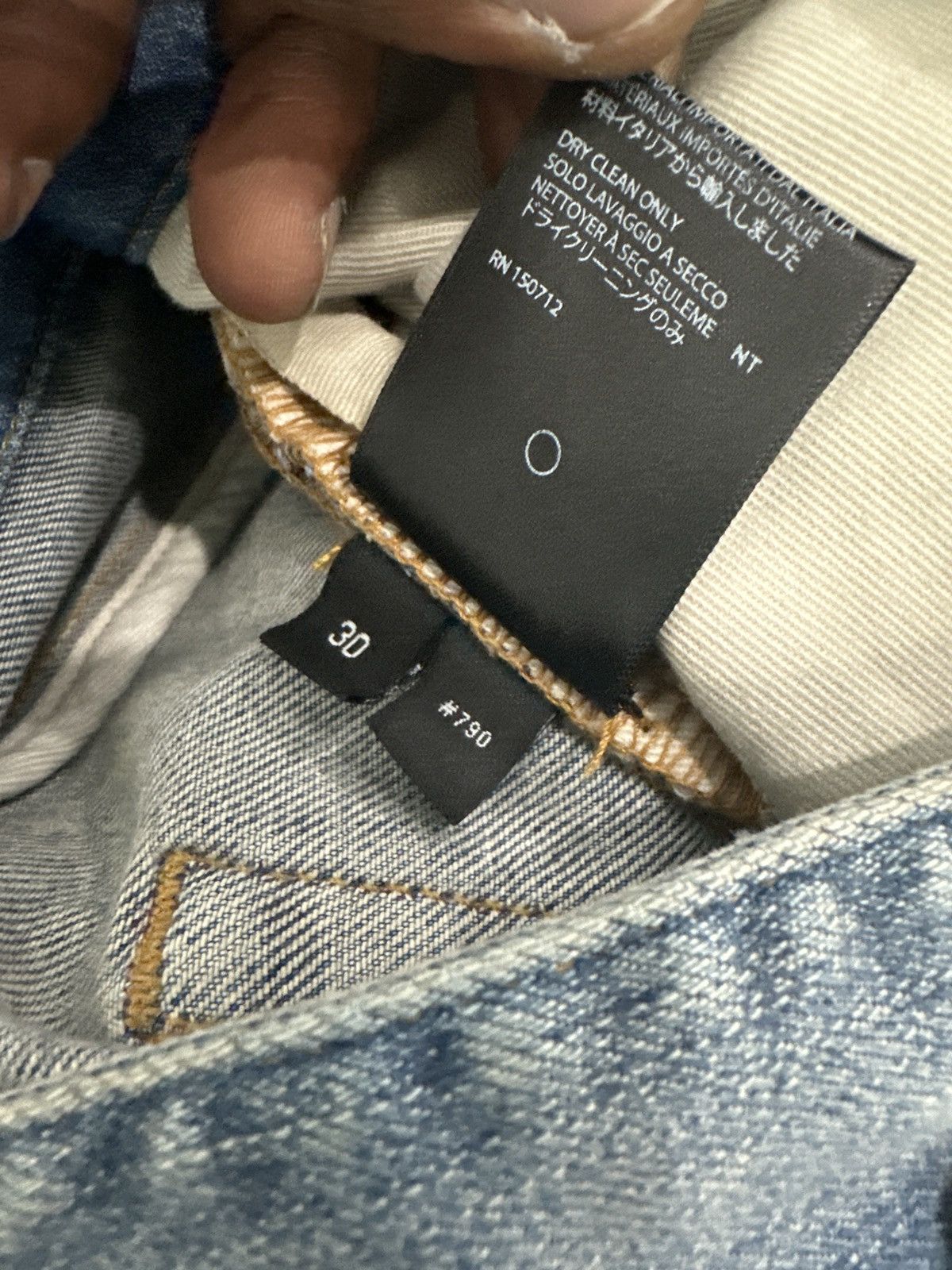 Amiri Amiri Tie Dye Patchwork Jeans Size US 30 / EU 46 - 4 Thumbnail