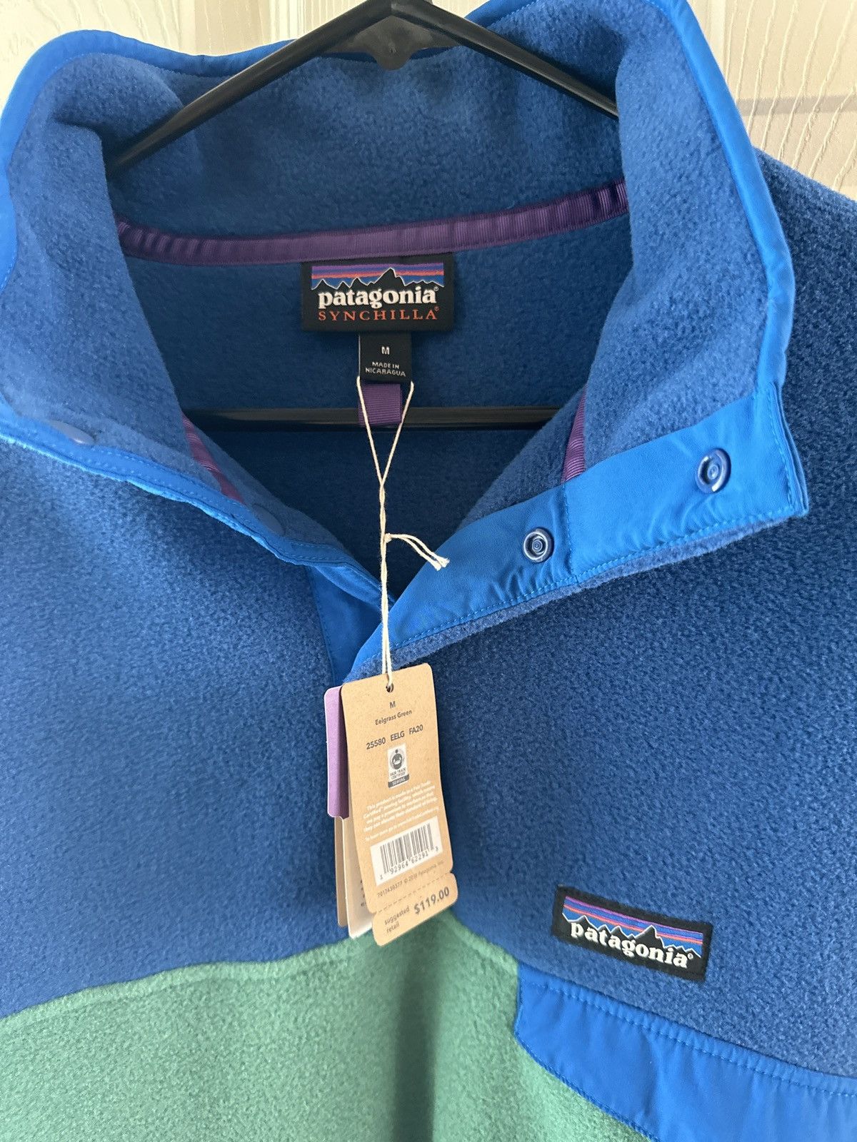 Patagonia Patagonia men’s lightweight synchilla snap-T pullover Size US M / EU 48-50 / 2 - 5 Thumbnail