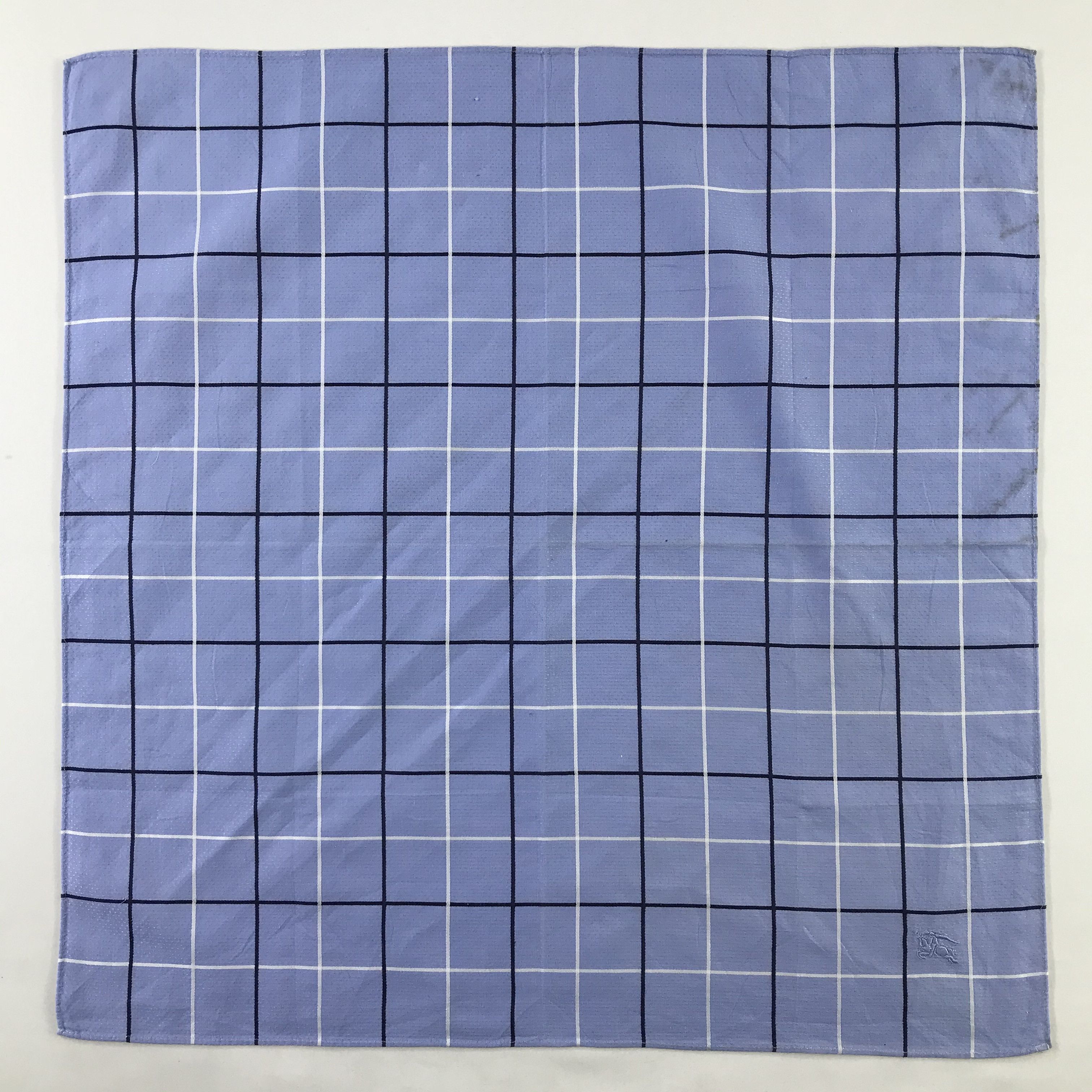 Burberry × Vintage Burberry Bandana / Handkerchief / Neckerchief - S1130 Size ONE SIZE - 1 Thumbnail