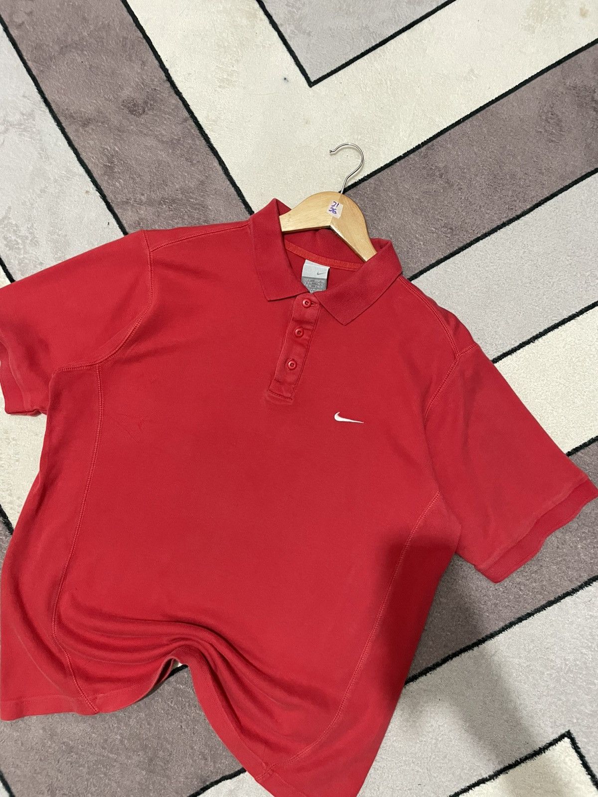 Nike NIKE Y2K COLLAR RED Size US M / EU 48-50 / 2 - 2 Thumbnail