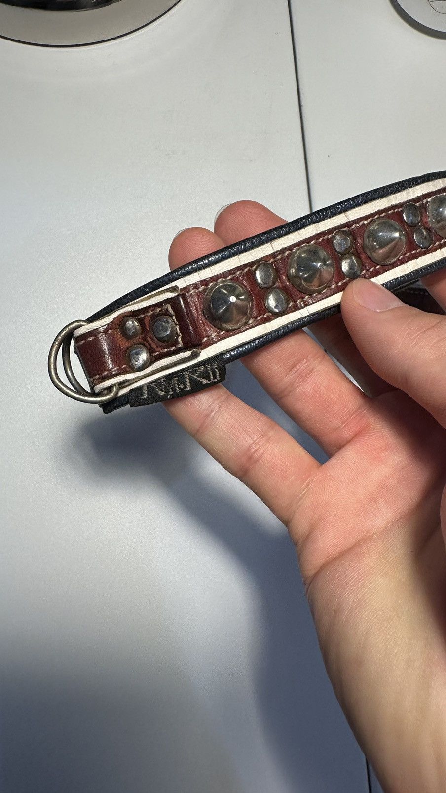 KMRii KMRII Wine Studded Punk Bracelet | Grailed