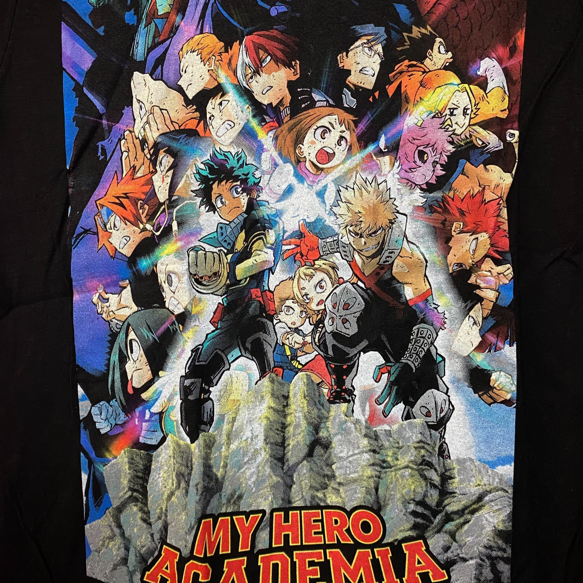 Anime My Hero Academia Heroes Rising Movie Poster Promo Graphic De Size US XS / EU 42 / 0 - 2 Thumbnail