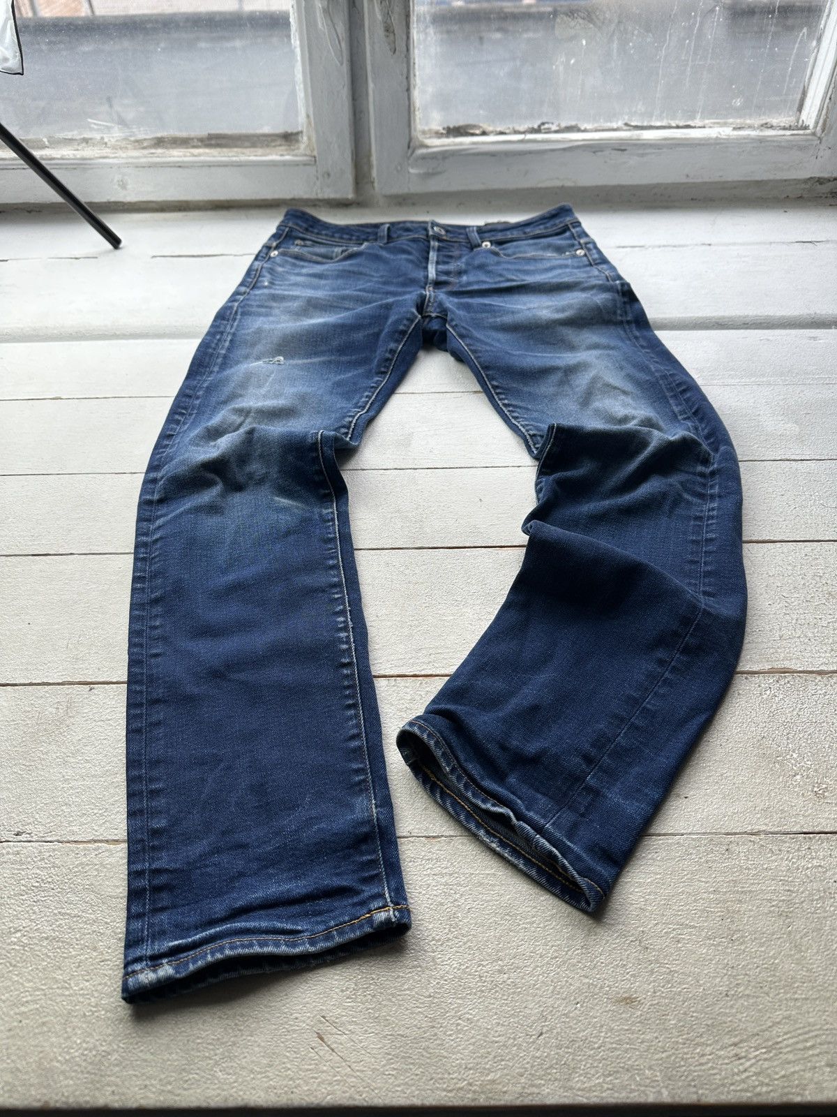 G-Star 🚨PUNK G STAR OPIUM SKINNY 96 BLUE MENS JEANS Y2k BIKER Size US 30 / EU 46 - 1 Thumbnail