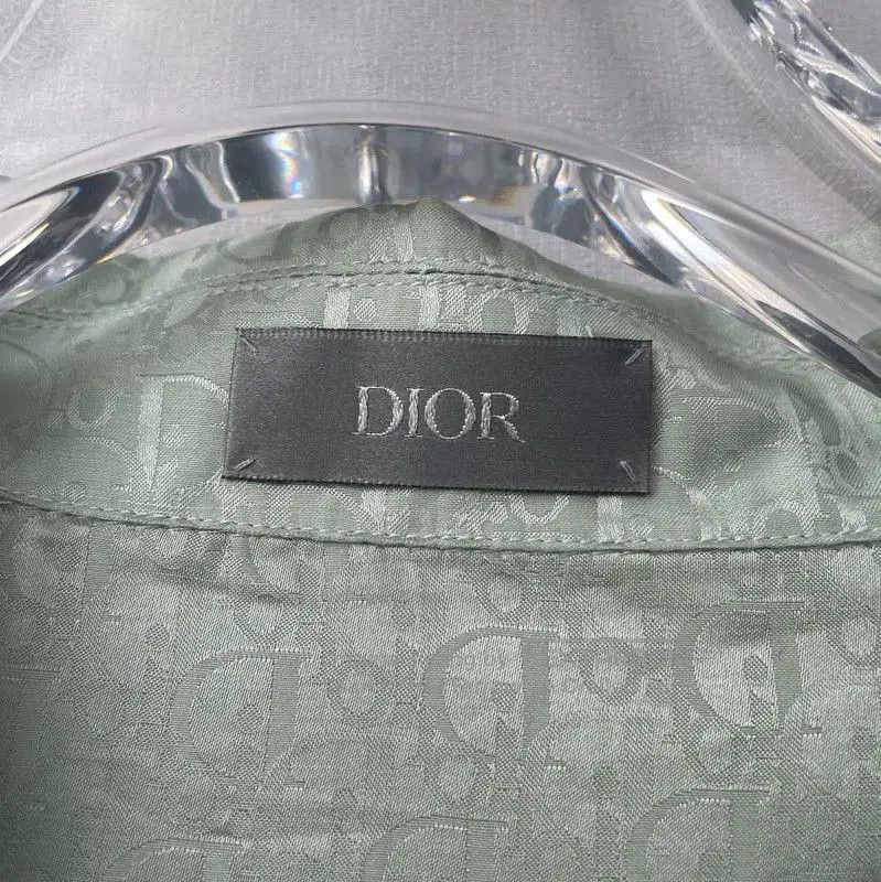 Dior Dior Green Short Sleeve Men's Shirt . Size US L / EU 52-54 / 3 - 4 Thumbnail