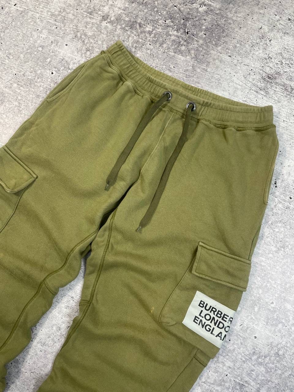 Burberry Burberry London Cargo Logo Sweatpants Y2K Size US 30 / EU 46 - 2 Thumbnail