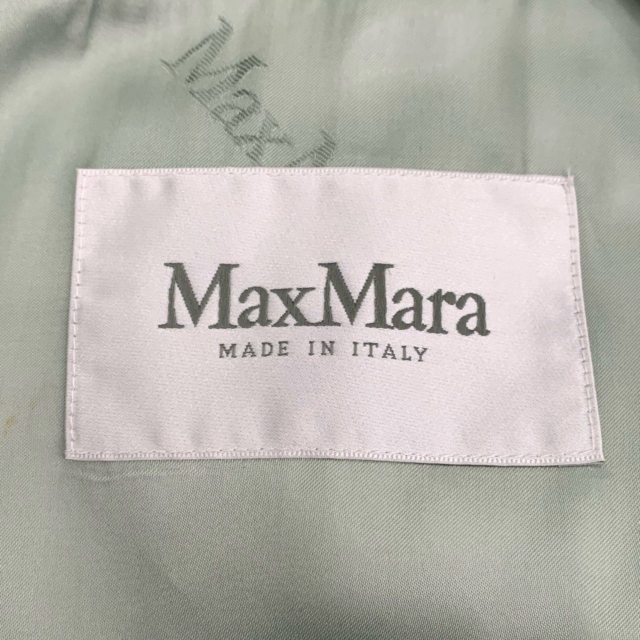 Max Mara Max Mara Sage Green Hooded Wool Belted Coat Size S / US 4 / IT 40 - 5 Thumbnail