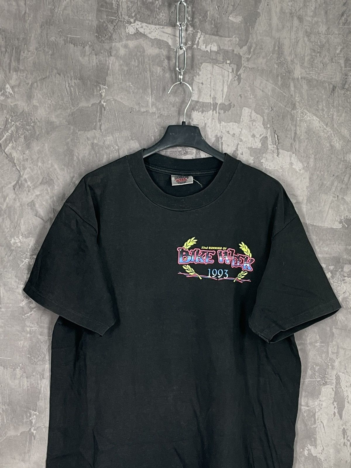Band Tees Crazy Vintage Y2K Daytona Bike Week Girl Grunge Punk Tee Size US L / EU 52-54 / 3 - 3 Thumbnail