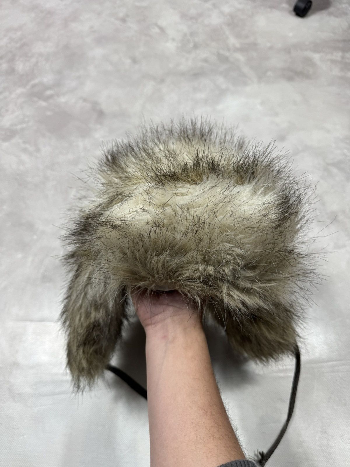 If Six Was Nine Vintage Y2k Japan Style Fur Faux Ushanka Hat Size ONE SIZE - 3 Thumbnail