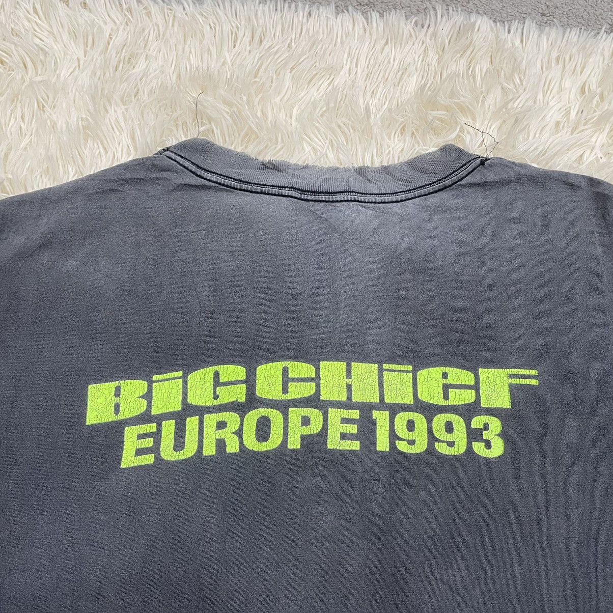 Band Tees × Nirvana × Vintage Thrashed‼️ Vintage Big Chief 1993 