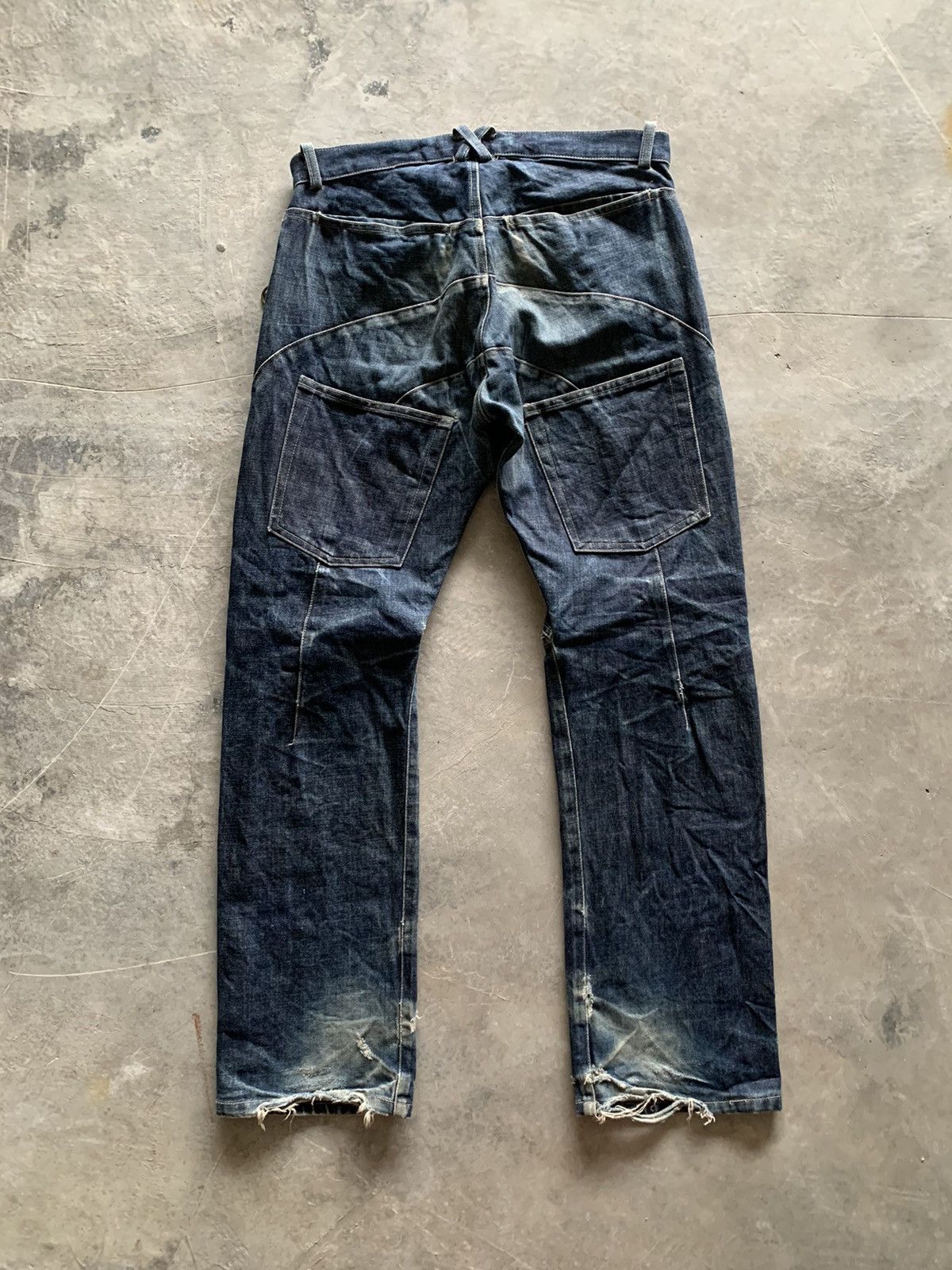 Beauty Beast × Designer × Japanese Brand 00s beauty beast multipocket denim rider style design Size US 33 - 2 Thumbnail