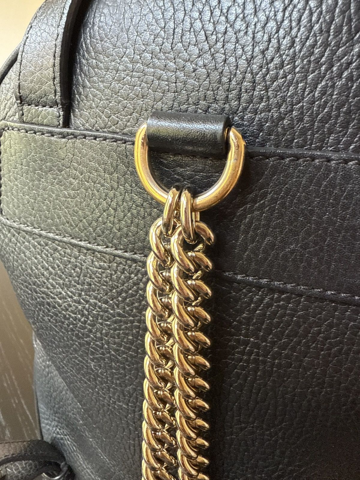 Gucci Gucci Solo Chain leather backpack Size ONE SIZE - 7 Thumbnail