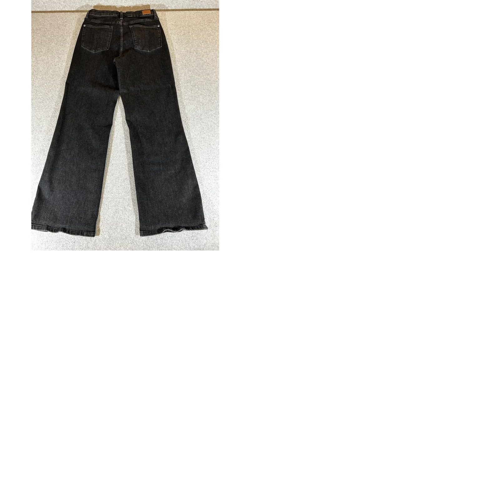 Vintage VINTAGE Judy Blue Jeans Womens 11/30 Wide-Leg High Waist Baggy Stretch Grunge Y2K Junior Size 32" / US 10 / IT 46 - 9 Thumbnail